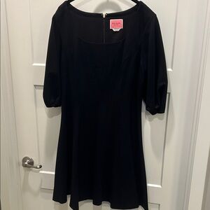 Kate Spade Midnight Black A-Line Dress
